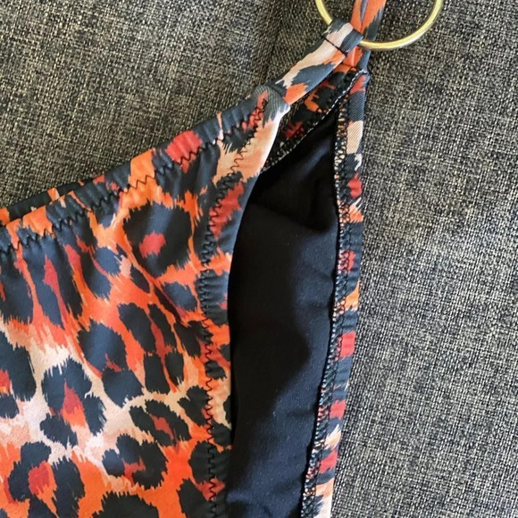 NEW Topshop Leopard Print Bikini Bottom - Picture 3 of 4